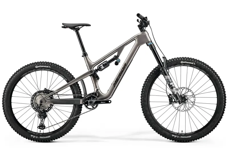 Велосипед 29-27.5" Merida One-Sixty 7000 (2026) рама - XS Warm Slate Grey(Golden Black)
