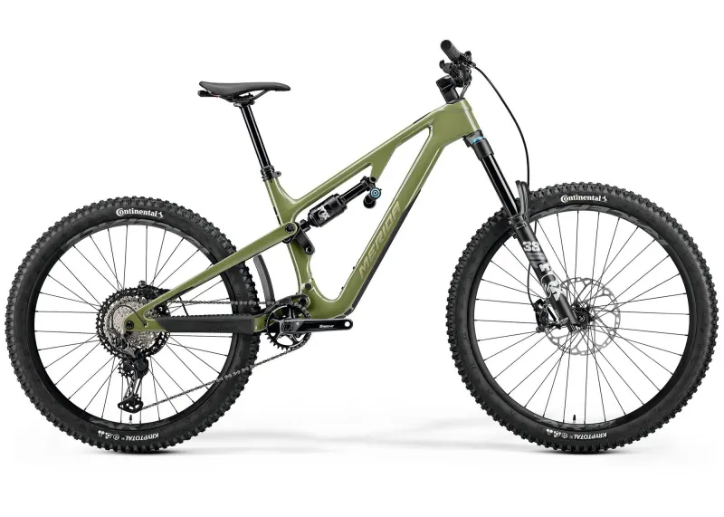 Велосипед 29-27.5" Merida One-Sixty 7000 (2026) рама - L Anaconda Green(Cream)
