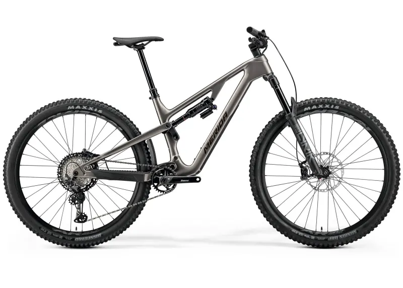 Велосипед 29" Merida One-Forty 7000 (2026) рама - S Warm Slate Grey(Golden Black)