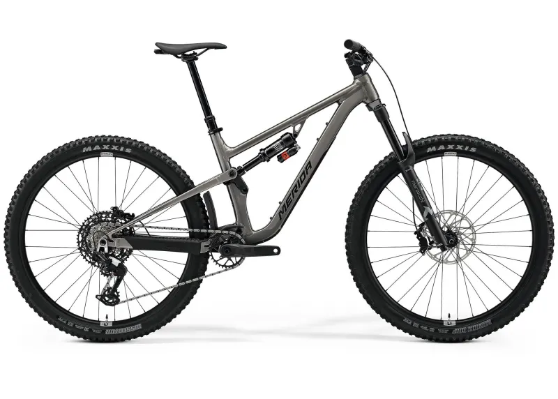Велосипед 29" Merida One-Forty 700 (2026) рама - M Warm Slate Grey(Golden Black)