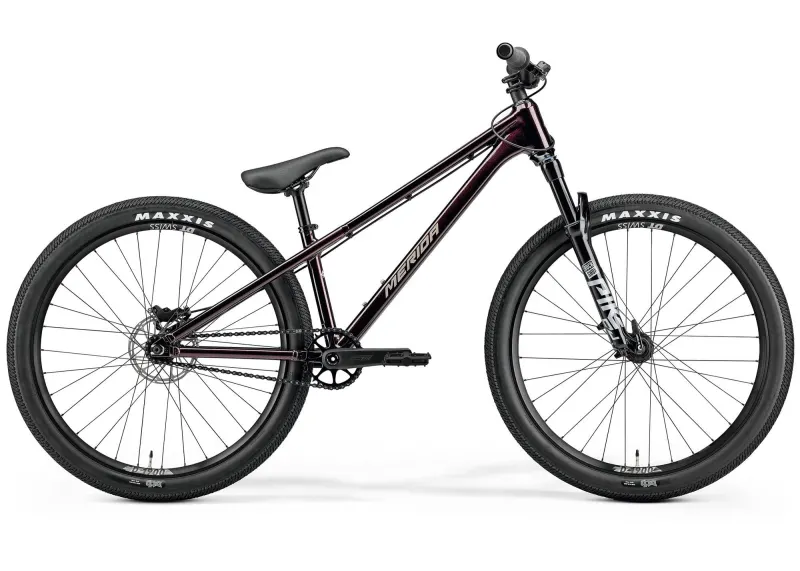 Велосипед 26" Merida DIRT 700 (2026) рама - M metallic black