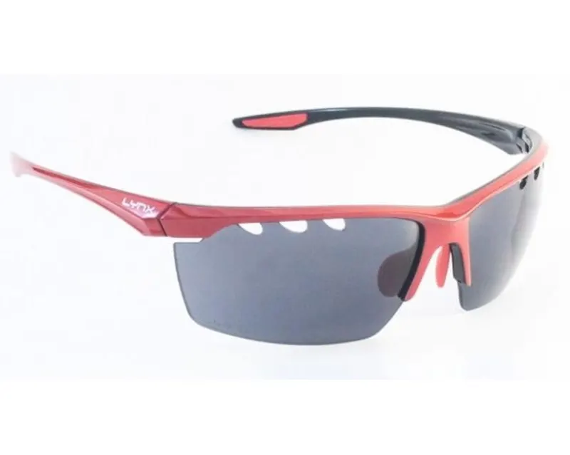 Очки LYNX DC BR black red