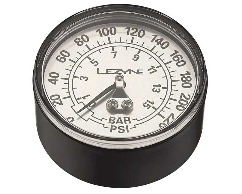 Манометр LEZYNE 220 PSI GAUGE 2.5" Сріблястий 220PSI Y13