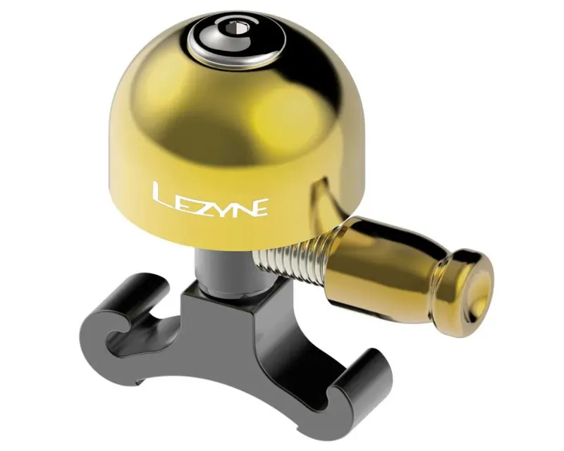 Звонок велосипедный LEZYNE CLASSIC BRASS BELL S Медный / Черный Y13 (Малый, Латунь)