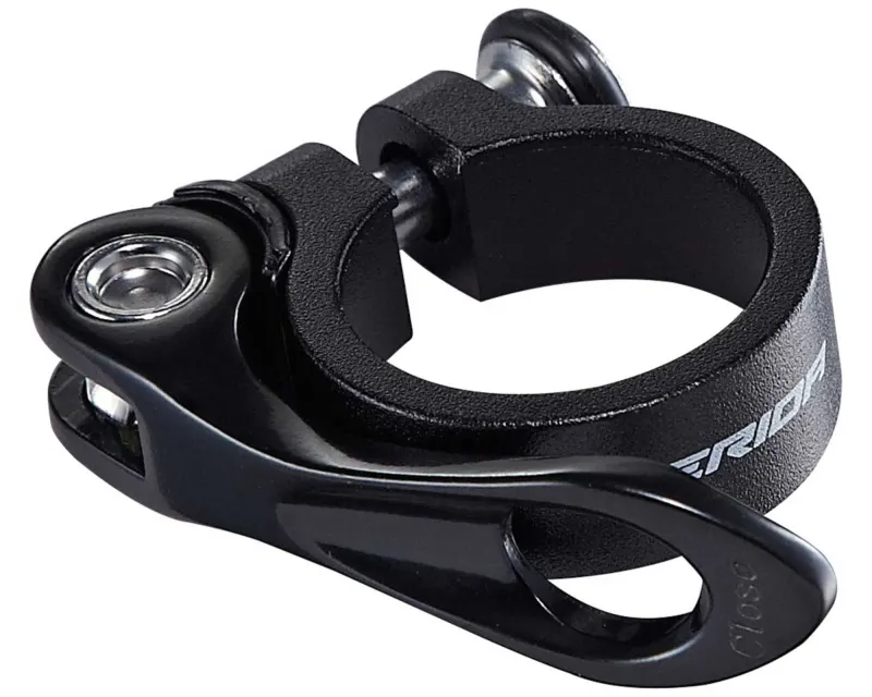 Подседельный зажим MERIDA QUICK RELEASE 34,9 мм черный (Хомут с эксцентриком, Алюминиевый)