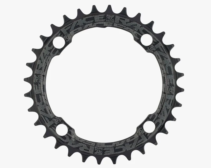 Звезда RACE FACE Narrow Wide, 104 BCD, 36T, 10-12 ск (MATTE BLK) Матовая Черная (Алюминиевая)