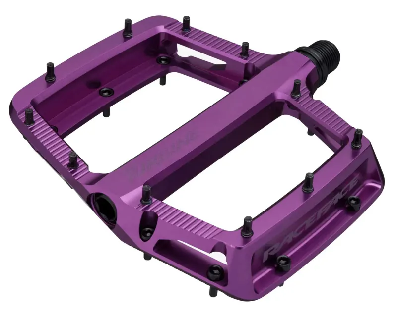 Педали RACE FACE TURBINE AM 2026, Алюминиевые, (PURPLE) Фиолетовые
