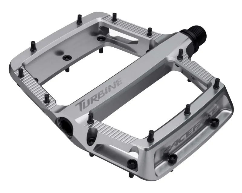 Педали RACE FACE TURBINE AM 2026, Алюминиевые, (SILVER) Серебристые