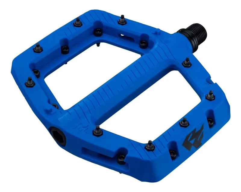 Педали RACE FACE CHESTER LARGE, BLUE (Синий), Композитные