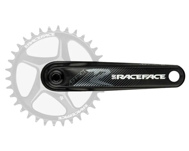 Шатуны RACE FACE AEFFECT-R ARM, 165 мм, 137 мм ось (BLK) Черные (Алюминиевый)
