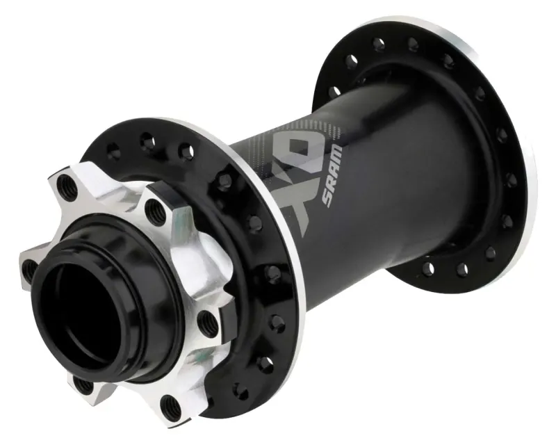 Втулка SRAM Передняя X0 Disc 6-болт 32 отверстия 20x110 мм Boost (Black/Silver) Черный/Серебристый