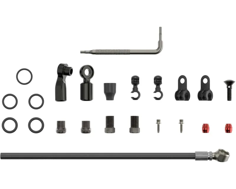 Гидролиния SRAM Disc Brake Hydraulic Hose Kit - 2000 мм (Blk) Черный - Flat Mount