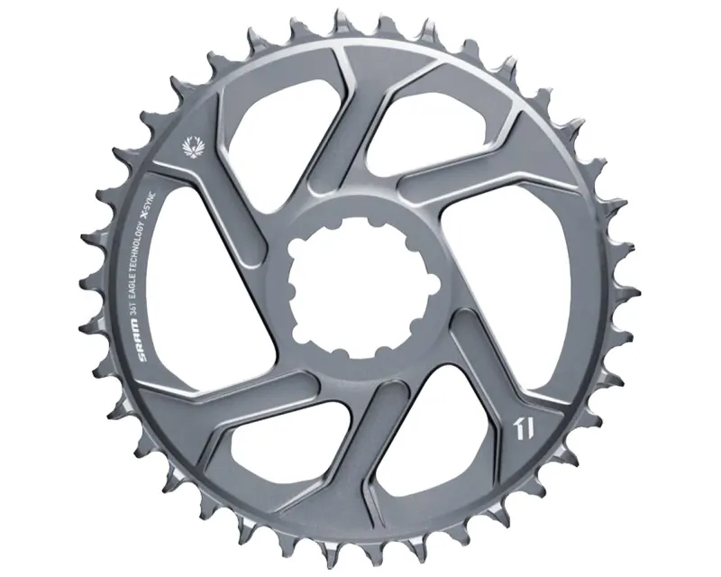 Звезда SRAM X-SYNC 2 38T Direct Mount 3 мм Offset Boost Eagle (Polar Grey) Полярно-Серая Алюминиевая