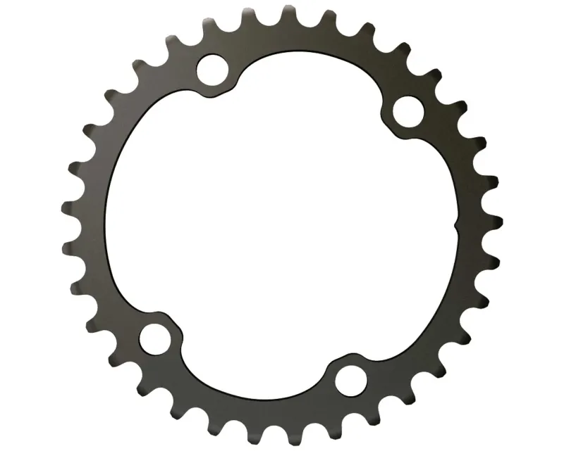 Звезда SRAM ROAD 33T 107 BCD 2X12 FORCE (BLAST BLACK) Черный