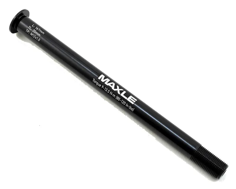 Вісь SRAM Maxle Stealth Задня MTB, 12x142 мм, 167 мм, M12x1.0 Алюмінієва (BLK) Чорна