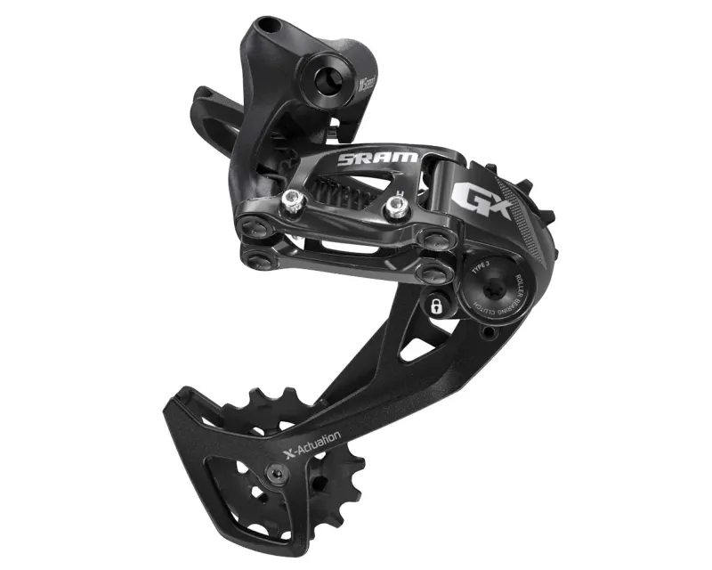 ЗП SRAM GX 2x11 ск., Long Cage (Black) Черный Алюминиевый