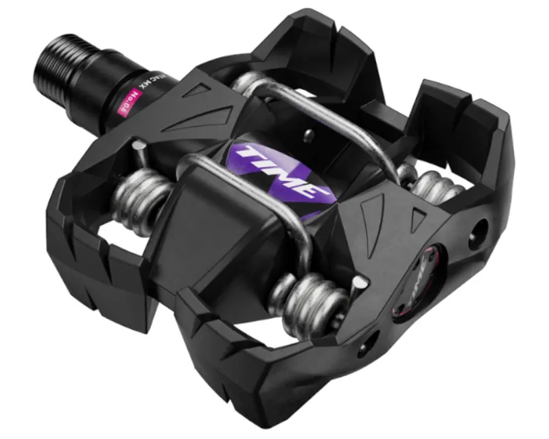 Педалі контактні TIME MX 6 (BLACK PURPLE B1 Чорно-фіолетовий)