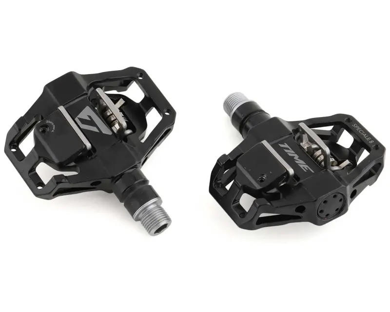 Педалі TIME Speciale 8 Enduro алюмінієві з ATAC Cleats (Black Чорний) контактні