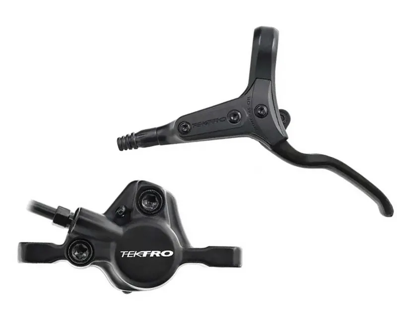Дисковые передние гидравлические тормоза TEKTRO M285-F Black (черный)