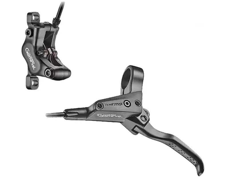 Дисковые передние гидравлические тормоза TEKTRO HD-M535-F 4 поршня 1900мм Black (черный)