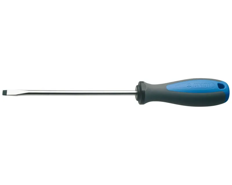 Викрутка плоска Unior Tools 1.0x5.5x100мм з рукояткою