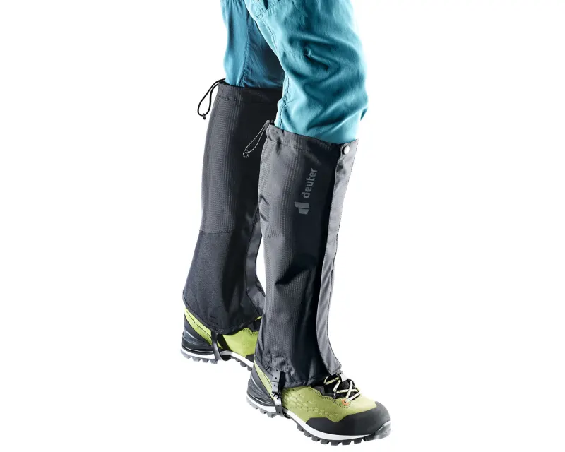 Бахилы Deuter Gaiter (Black) высокие туристические, размер S