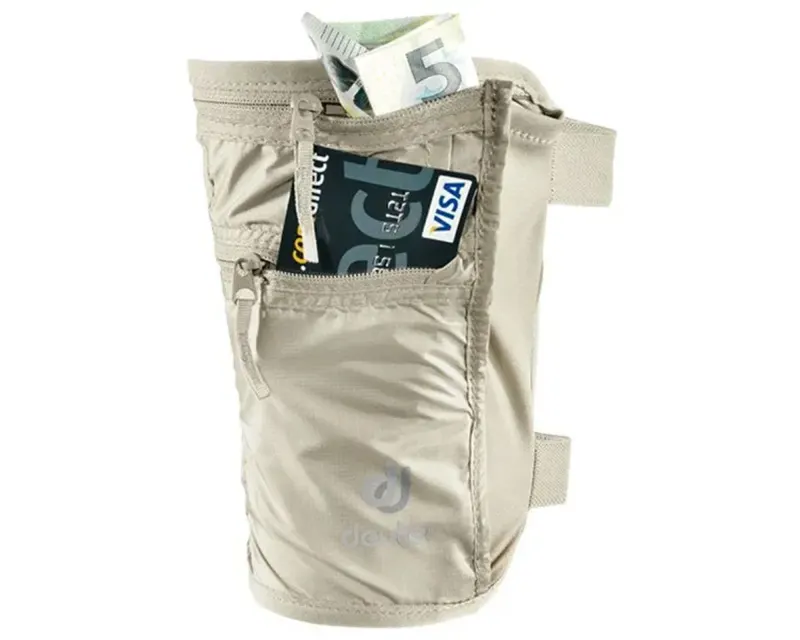 Гаманець Deuter Security Legholster 6010 (Sand) прихований на стегно