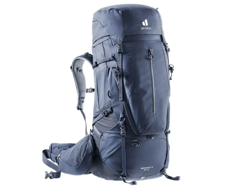 Рюкзак DEUTER Aircontact X 60+15 (цвет Ink) экспедиционный, 60+15 л