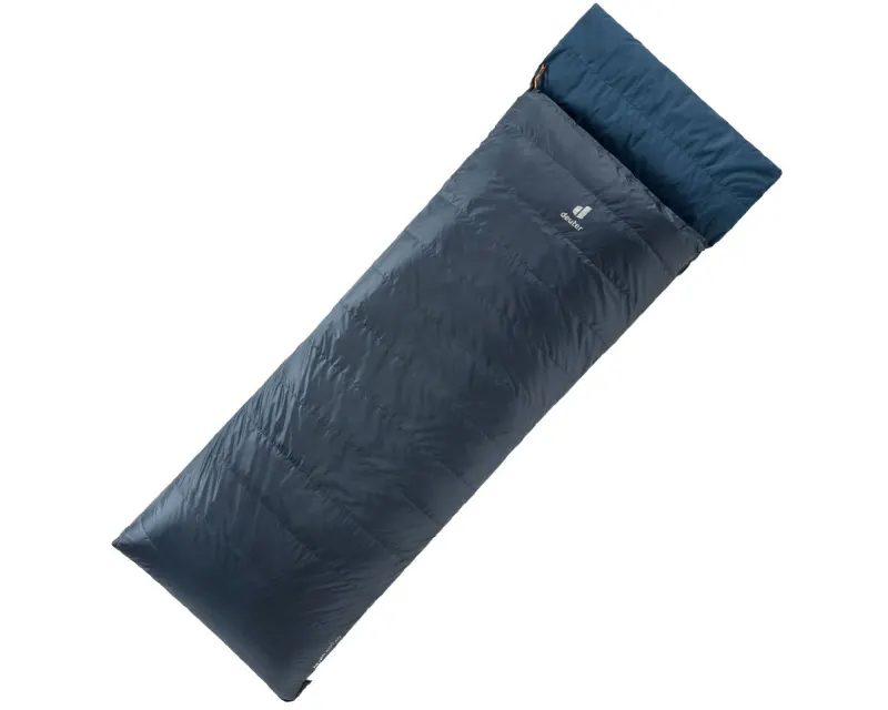 Спальник DEUTER Astro 500 SQ (колір Ink-Marine) пуховий, ковдра, лівий зіпер