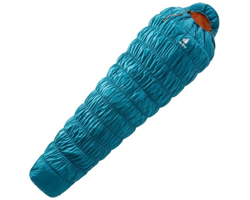 Спальник DEUTER Exosphere -10° SL (колір Petrol-Mango) жіночий, правий зіпер