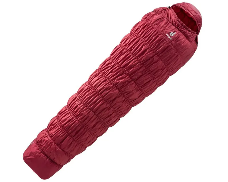 Спальник DEUTER Exosphere -6° L (цвет Cranberry-Fire) синтетический, удлиненный, левый