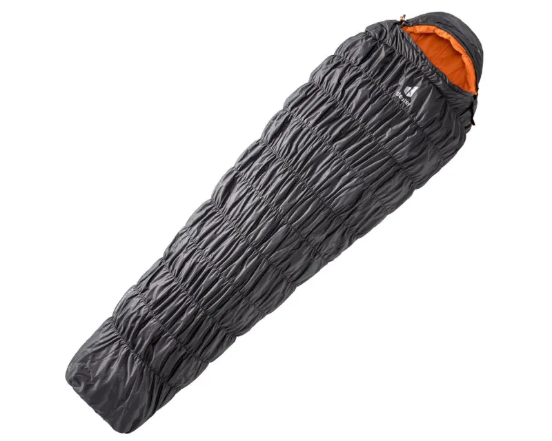 Спальник DEUTER Exosphere 0° SL (цвет Graphite-Mango) женский, синтетический, левый