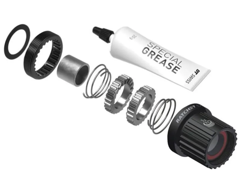 Барабан DT Swiss Ratchet LN Shimano Micro Spline (MS), сталевий, для втулок MHY