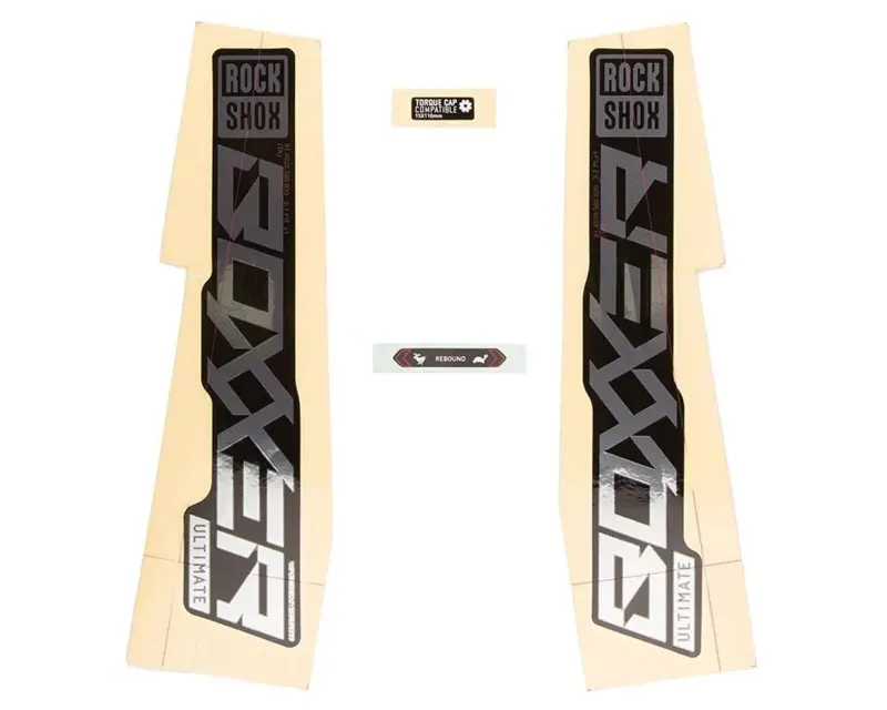 Набір наліпок RockShox BXR ULTIMATE 27/29" (Глянцевий, Світло-Блакитний) SRAM
