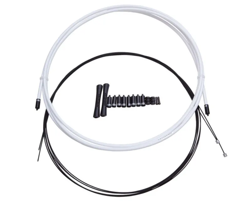 Набір тросів перемикання SlickWire Shift Kit 4 мм (білий) SRAM