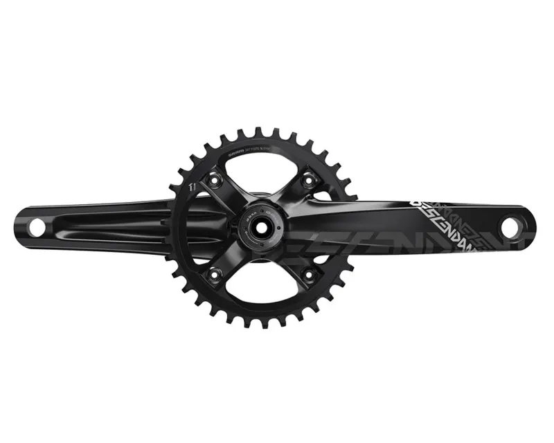 Шатуны Descendant DH BB3083 165 34T Sram (Черный)