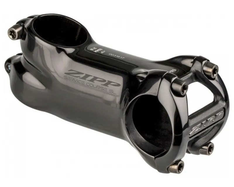Винос Service Course SL 6° 140мм Zipp (7075) Polished Black