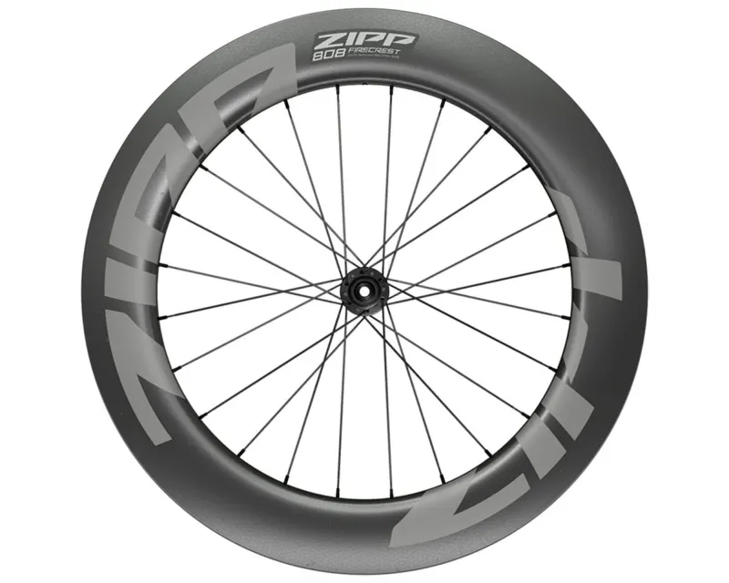 Колесо 808 Firecrest Carbon Tubeless Rim Brake 700c, Переднее 18S, Zipp