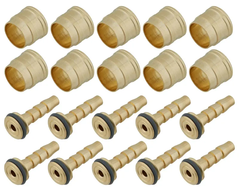 Набір фітінгів Hose Kit Olive 5.0мм TEKTRO (10шт)