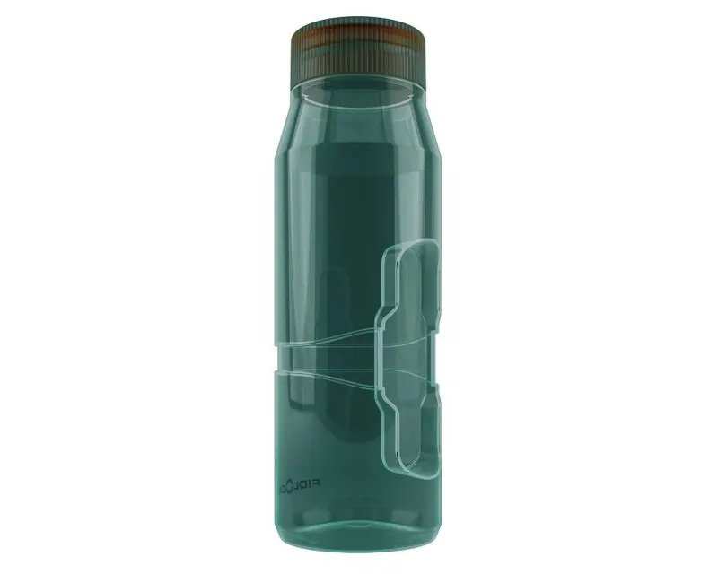 Сменная фляга TWIST replacement bottle 700мл Fidlock, transparent / green (прозрачный / зеленый)