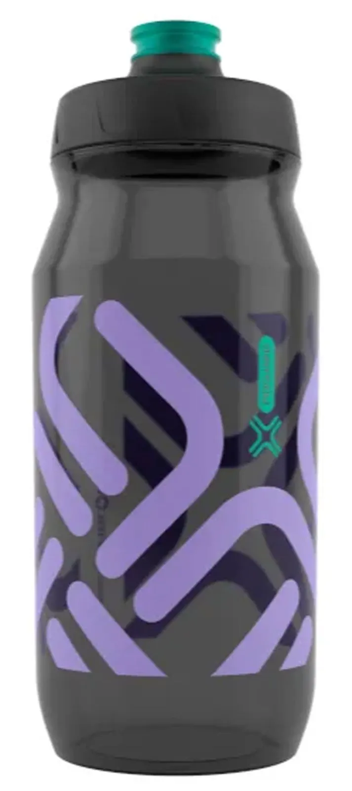 Антибактериальная фляга TWIST Bottle 600мл Fidlock, transparent / black / purple (сиреневый)