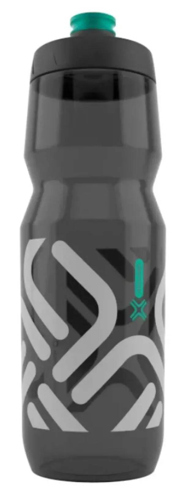 Антибактеріальна фляга TWIST Bottle 750мл Fidlock, transparent / black / grey (сірий)