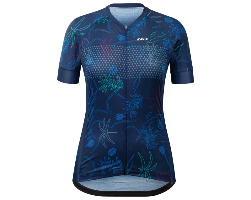 Велофутболка Garneau W District Jersey (BlueFlow, XL)