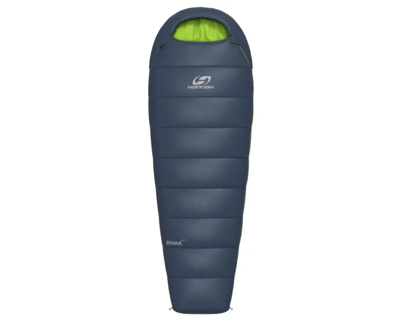 Спальный мешок Bivak 240 190P (midnight navy/lime green) Hannah
