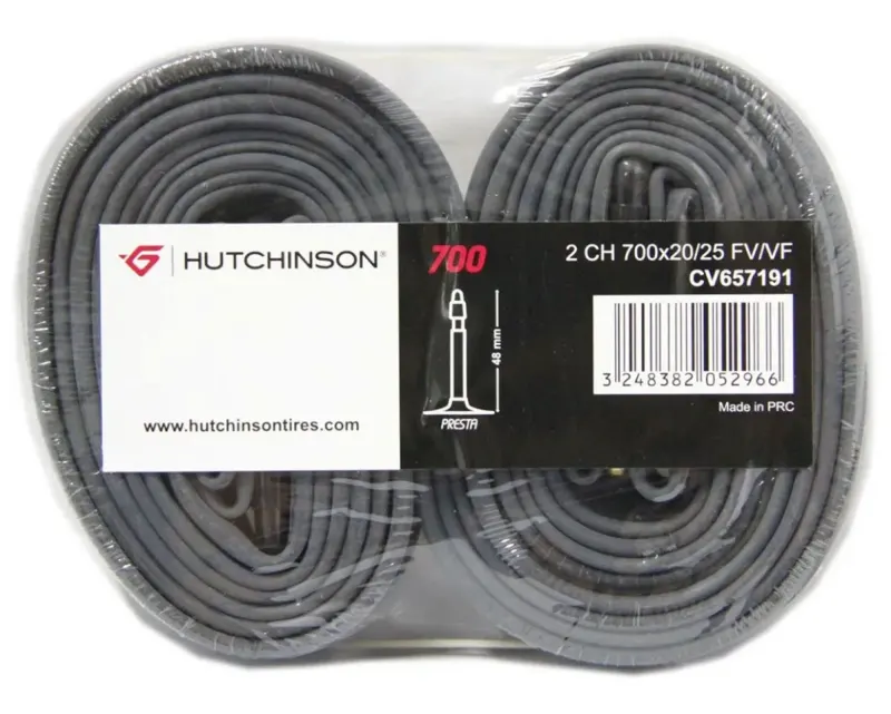 Набір з 2х камер 700x20-25 HUTCHINSON (VF 48 мм) спортивний ніпель