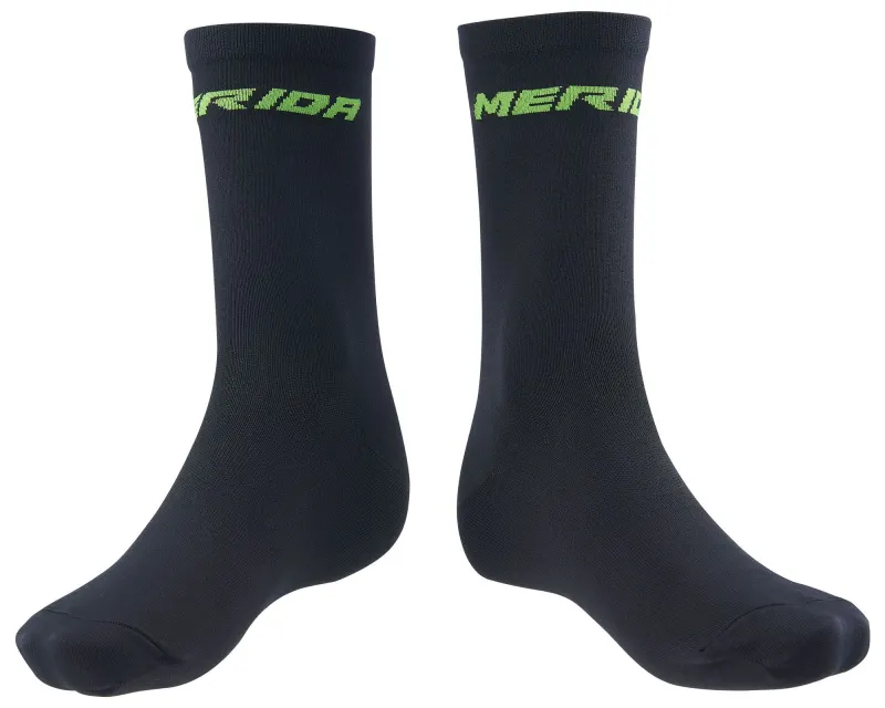 Носки Socks/Classic MERIDA (чёрный/зелёный) Размер: 37-39