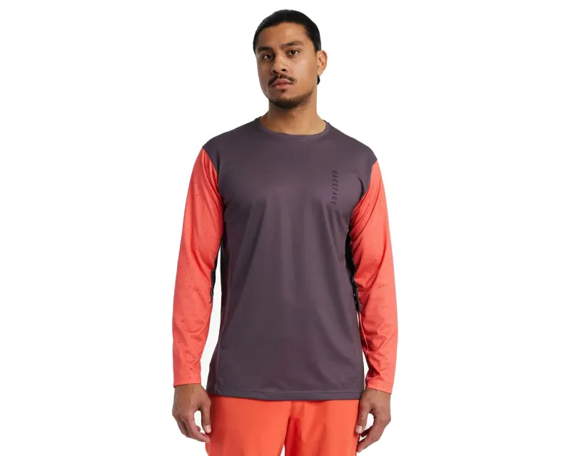 Велофутболка Race Face Indy LS Jersey (Коралловый) L