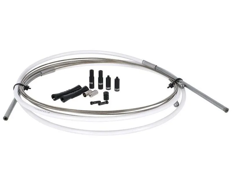 Комплект Гальмівних Тросів SRAM SlickWire Road 5 мм (White)