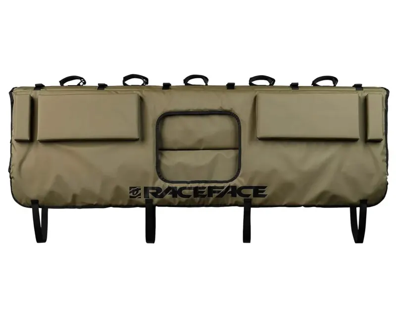 Накидка Race Face T2 Tailgate Pad, (Olive) оливкова, повна (Full)