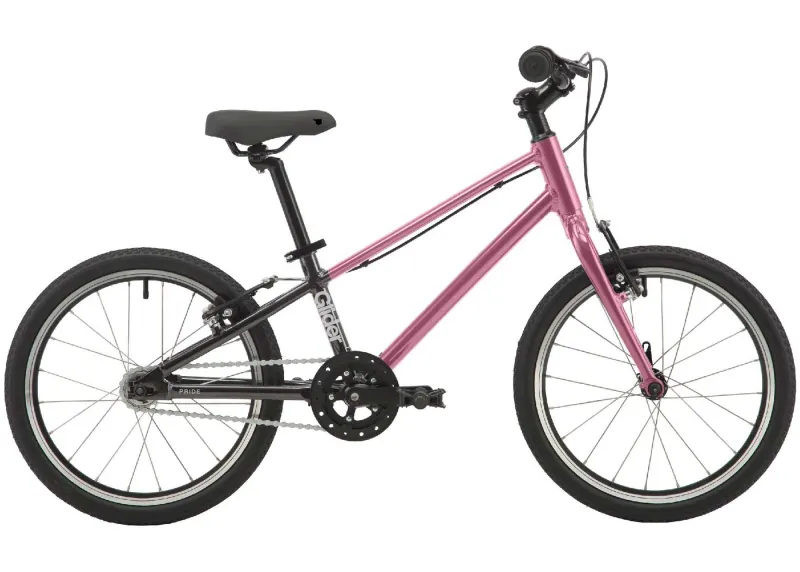 Велосипед 18" PRIDE GLIDER 18 (2026) Pink-Gray